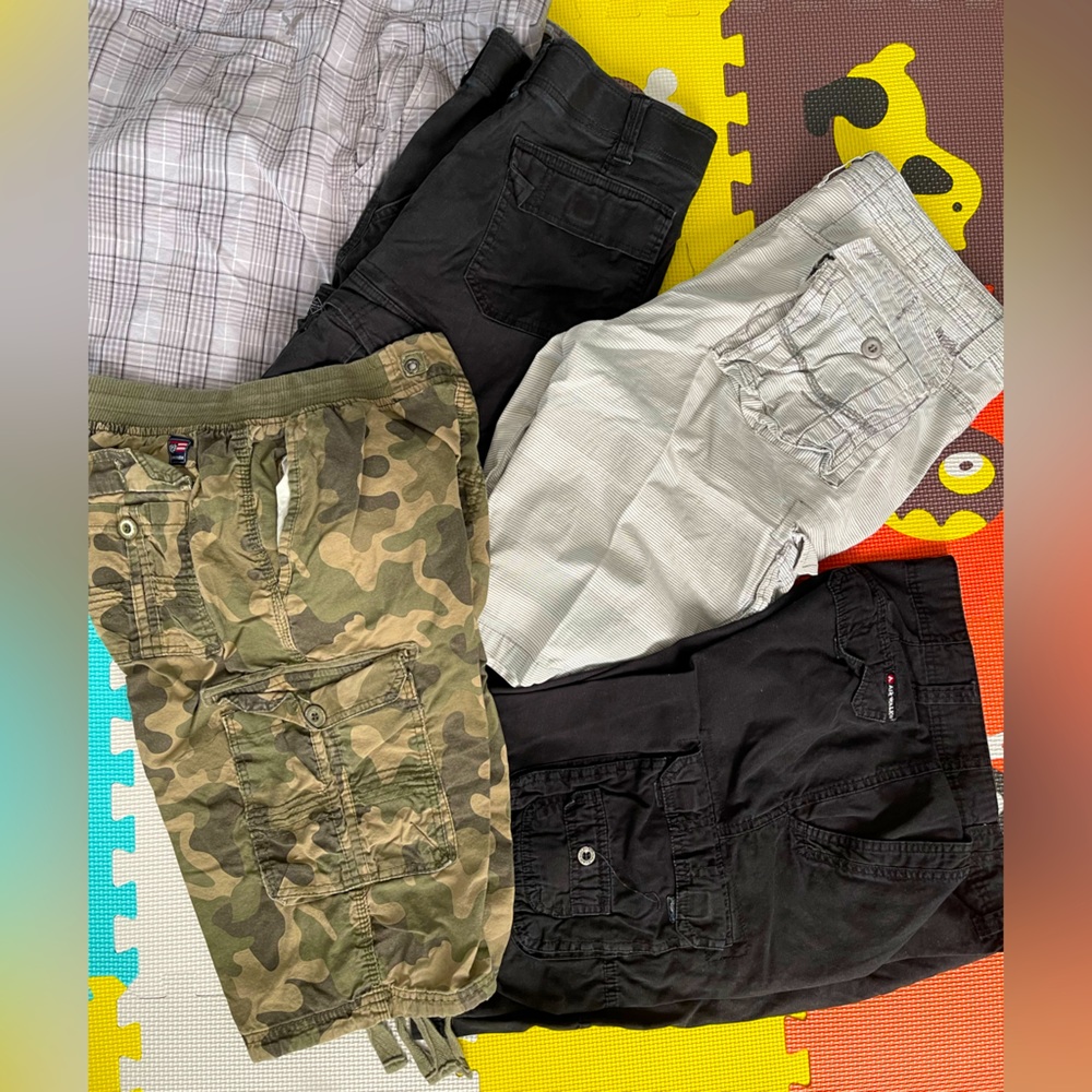 Summer shorts, American Eagle Sz 34 & 36 in men! Gently Used